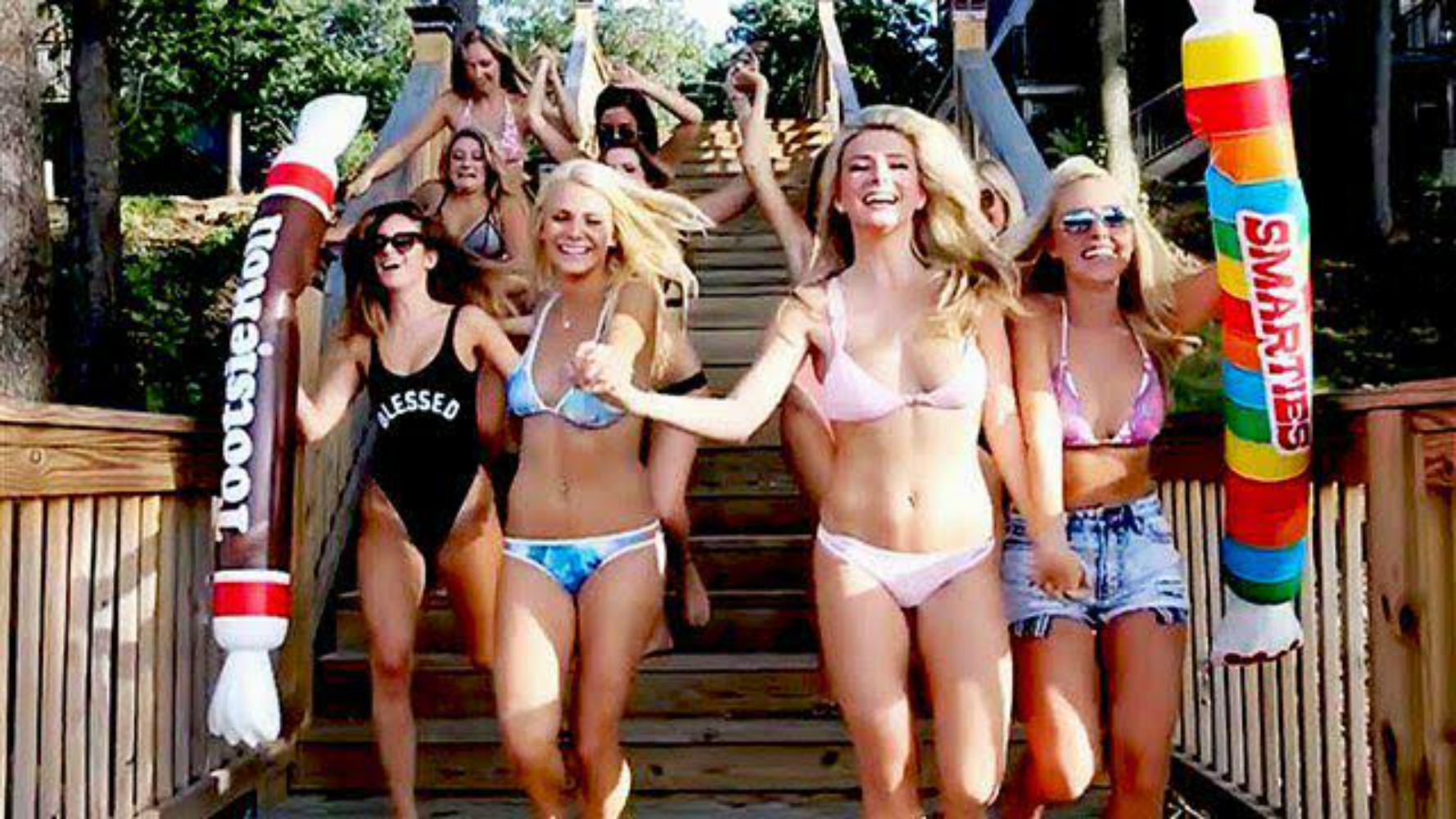 Sorority Girls Get Down To Busniess On College Rules 1