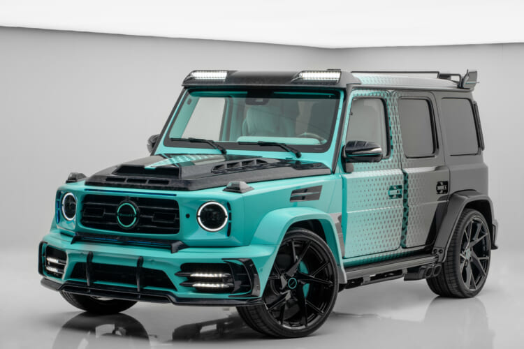 Mansory Gives Mercedes G Wagon Futuristic Fade Hp Maxim