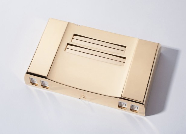 This $5,000 Gold Nintendo System Might Be The Most Baller Gaming Gadget ...