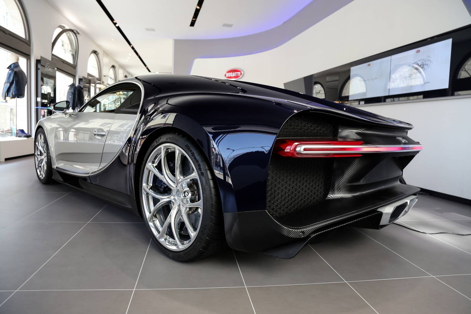 This Stunning A Silver Is Bugatti Maxim Brain Chiron - Bullet To The