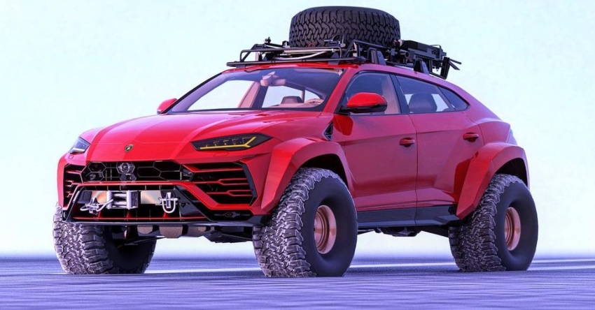 Abimelec Arellano Lamborghini Urus Arctic Truck Promo