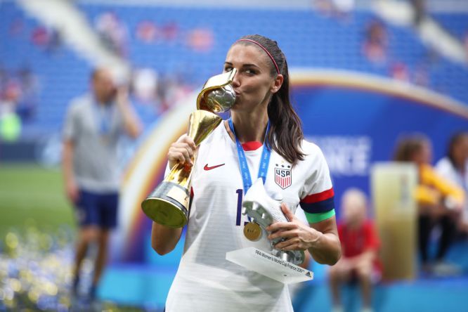 Watch Viral Video of Alex Morgan Celebrating US World Cup Win By ...