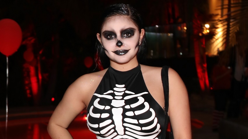 Ariel Winter at Halloween