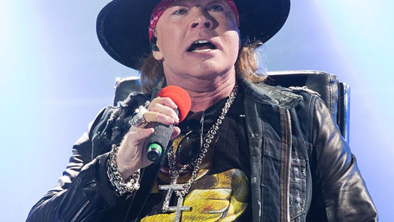 Axl Rose Lisbon Getty