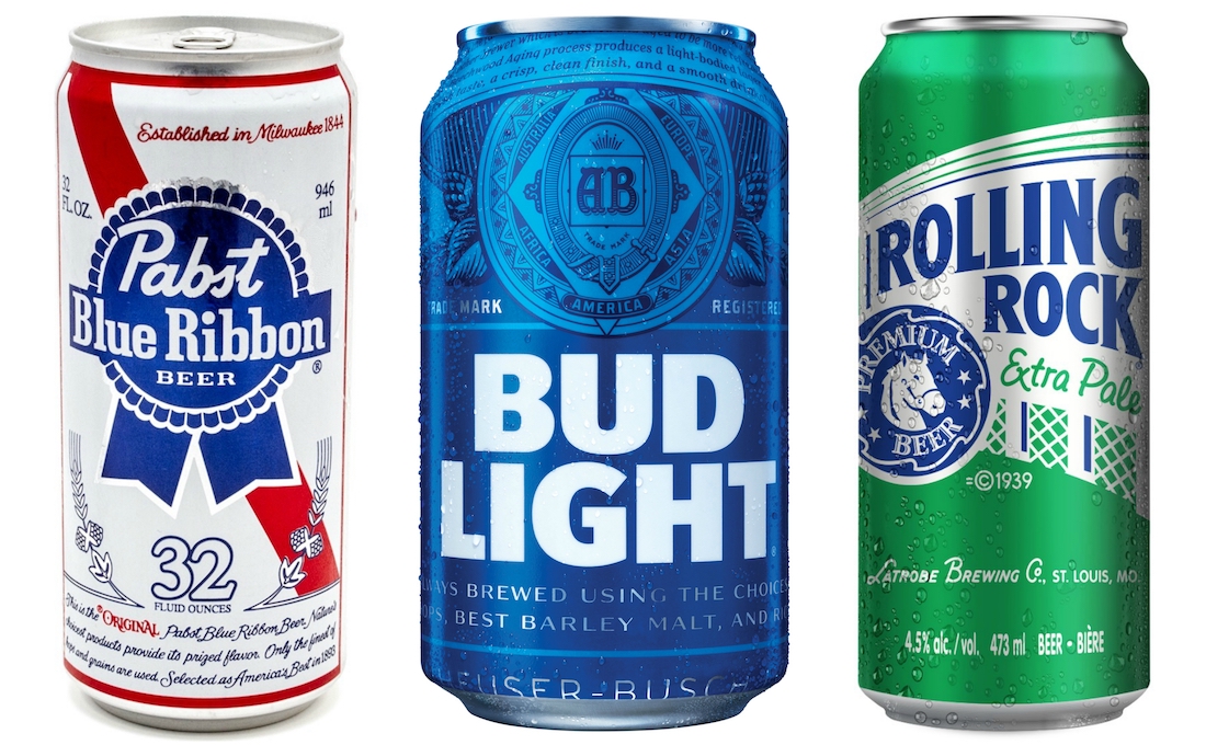 american beer cans