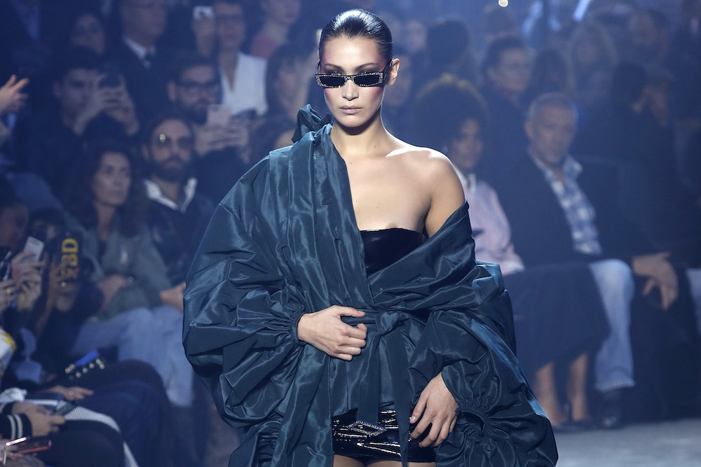 Bella Hadid Suffered Another Nip Slip, This Time at Paris Fashion