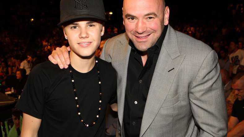 bieber UFC getty.jpg