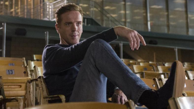 Damian Lewis kicks back as Bobby Axelrod.