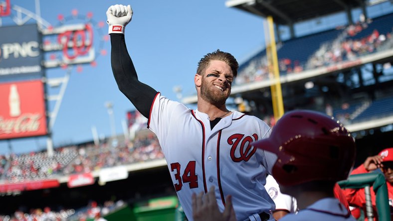 Bryce Harper home run AP