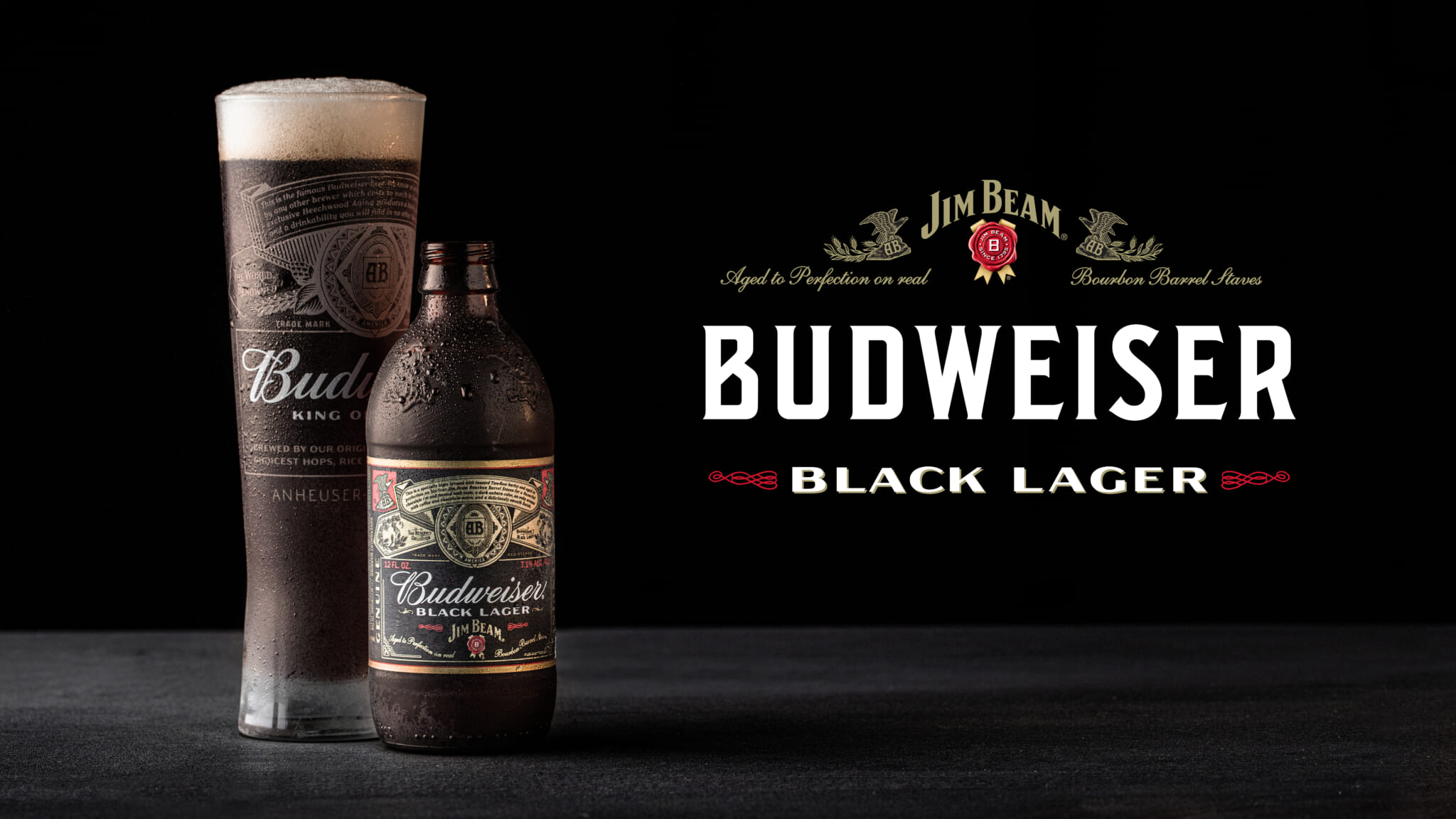 Budweiser And Jim Beam Team Up For Limited Edition Black Lager Maxim