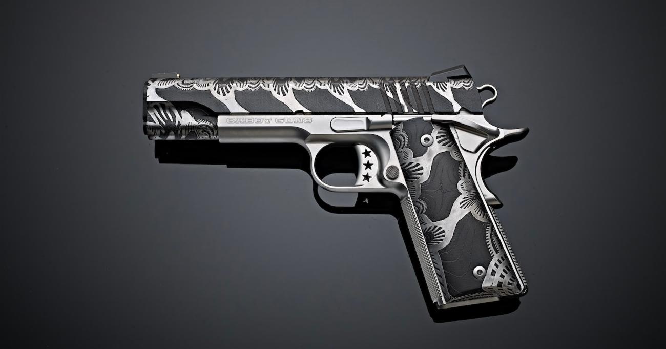 The Hand Forged Diablo Damascus 1911 Pistol Is A One Of A Kind Beauty Maxim 6831