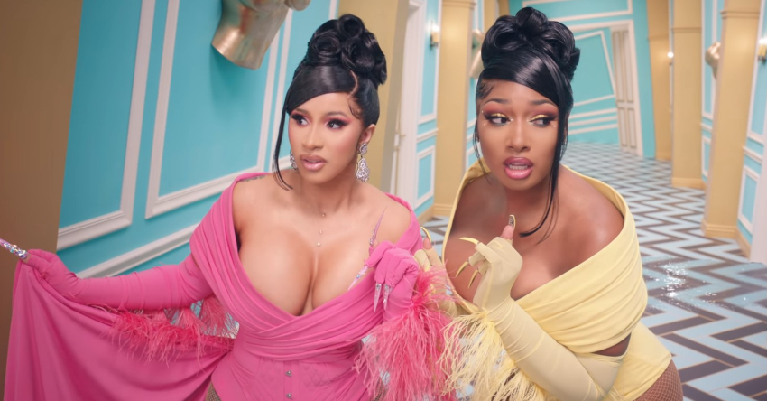 Cardi B Megan Thee Stallion WAP Promo