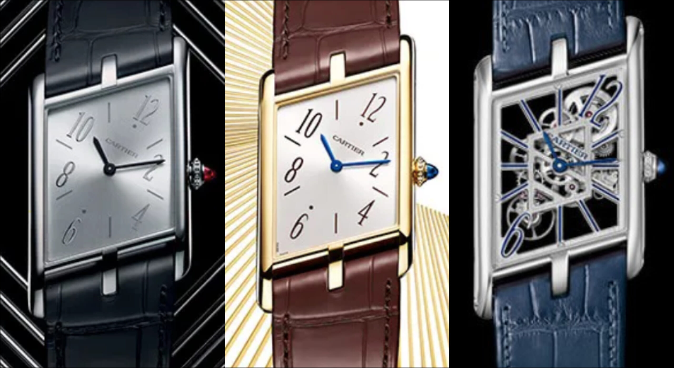 Cartier tank asymetrique outlet 2021