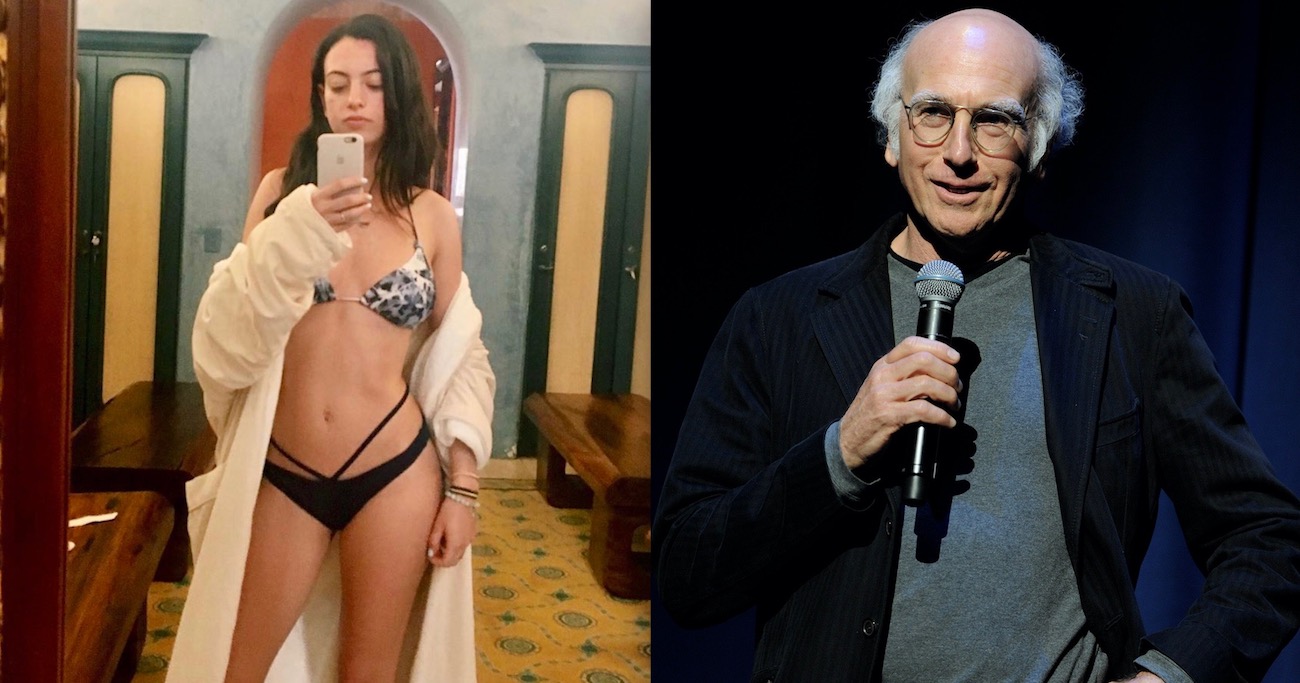 Larry David S Daughter Cazzie Has His Same Cringe Worthy Sense Of Humor Looks Much Better In A