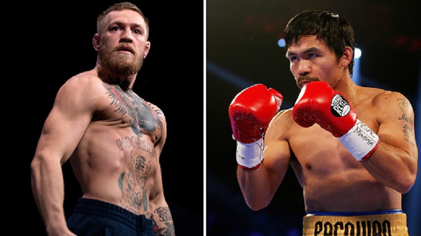 Conor McGregor and Manny Pacquiao