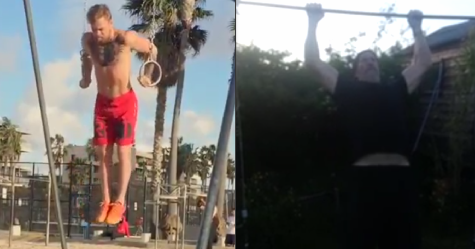 Conor McGregor Muscle Ups