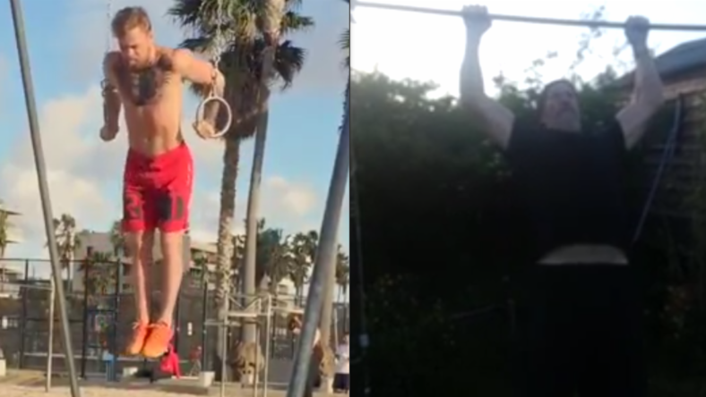 Conor McGregor Muscle Ups