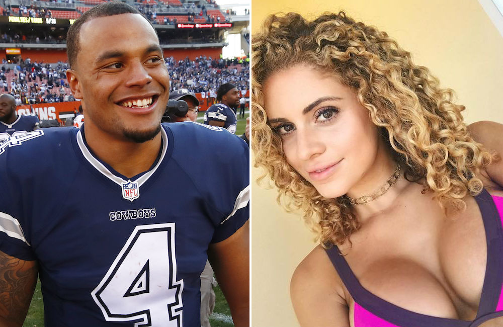 Dak Prescott's rumored girlfriend models bikini in new photo