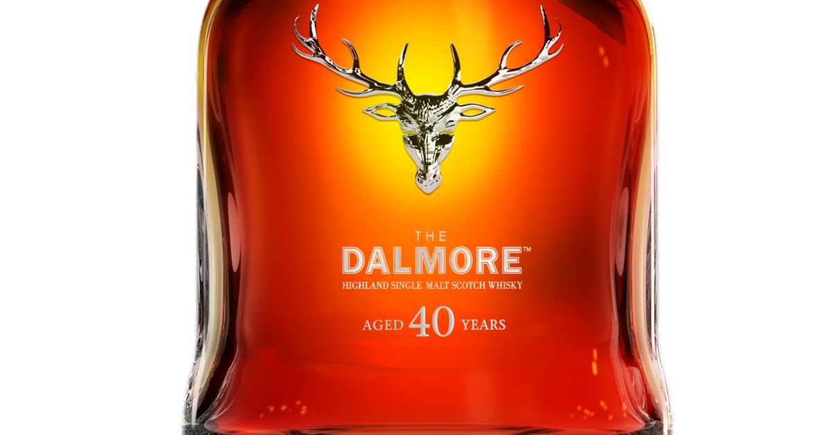 dalmore 40 year scotch whisky promo