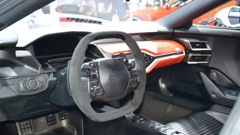 Ford GT interior