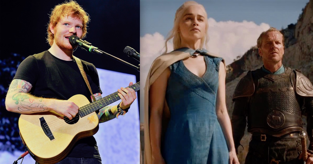 Ed Sheeran Will Appear On Season 7 Of Game Of Thrones Because Ginger