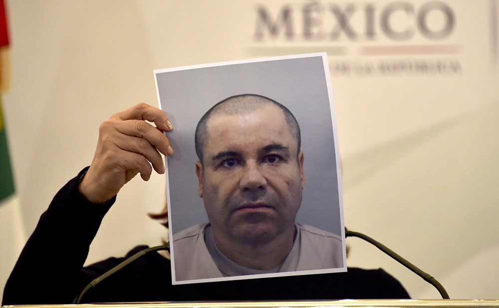 El Chapo mugshot Getty