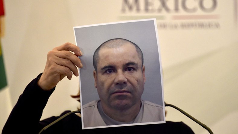 El Chapo mugshot Getty