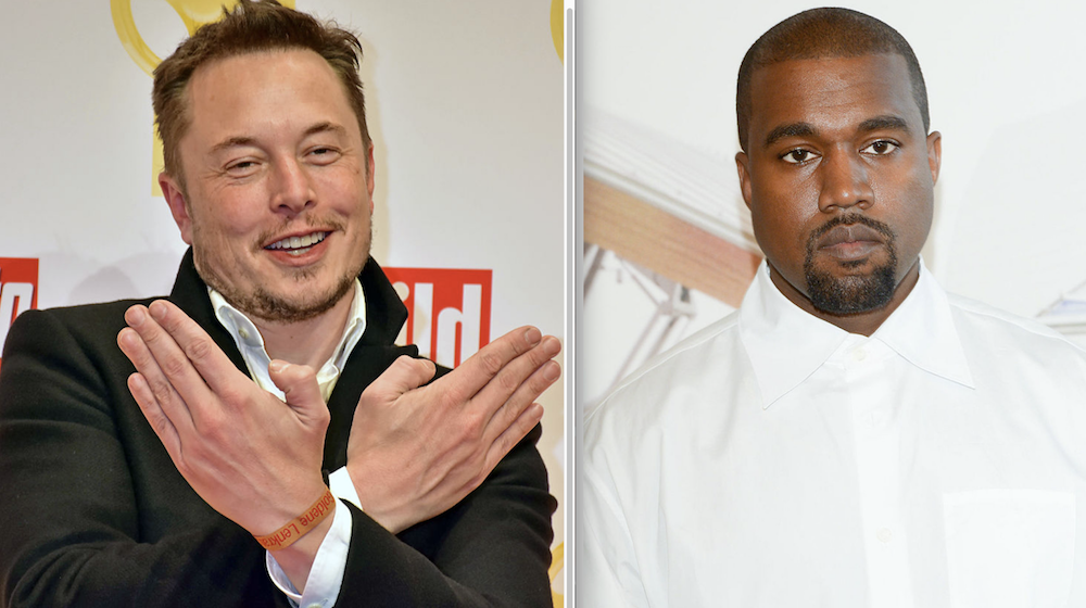 Elon Musk; Kanye West