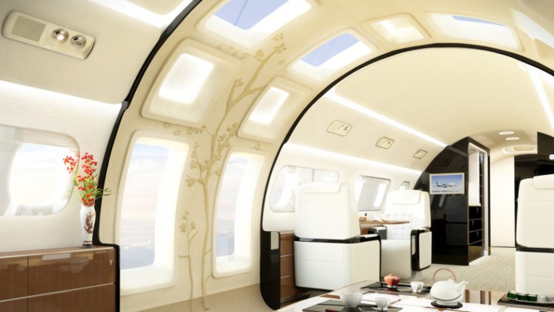 The "Kyoto Airship" wraparound window concept