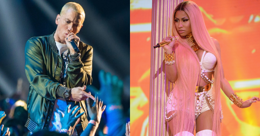 Hear Eminem Rap An Insanely Fast Verse On Nicki Minajs Majesty Maxim