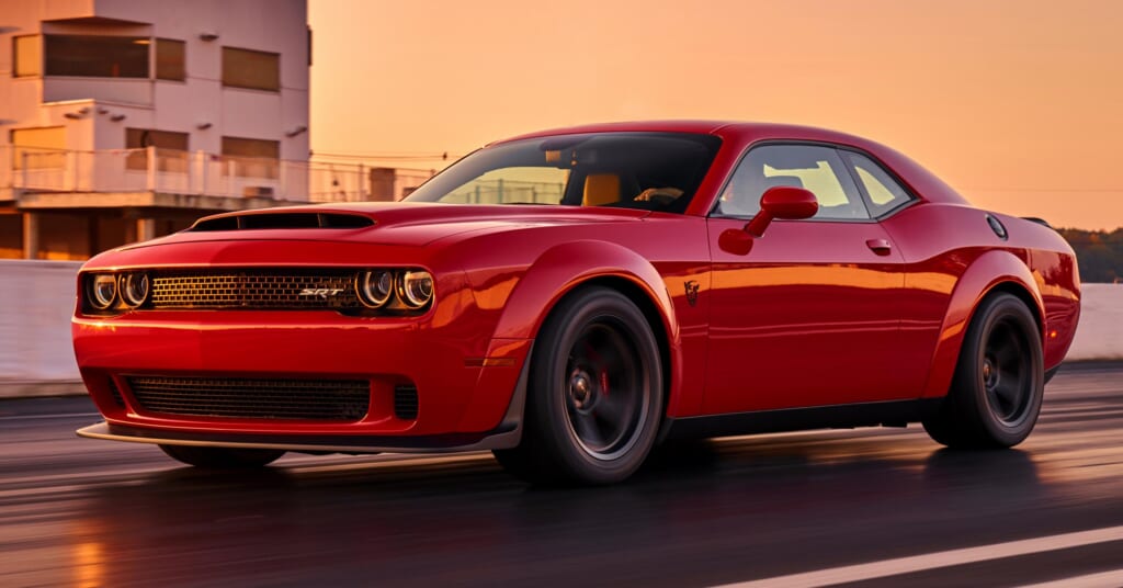 The Dodge Demon Has 840 Horses, Scorches a Quarter Mile in 9.65 Seconds ...