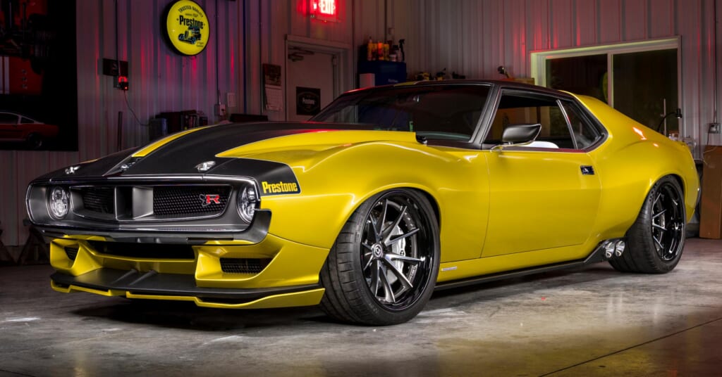 Behold the New King of Vintage Muscle, the 1,036-HP AMC Javelin Defiant ...