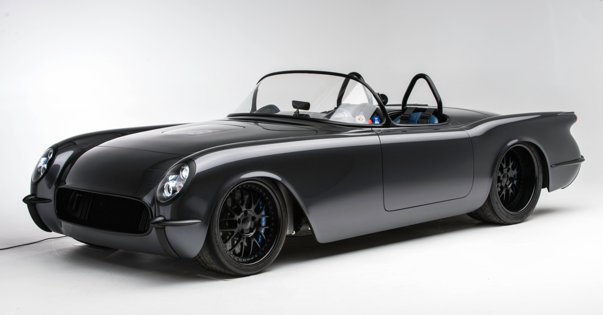 The Blacked Out Death Star 54 Corvette Is A 638 HP Restomod 