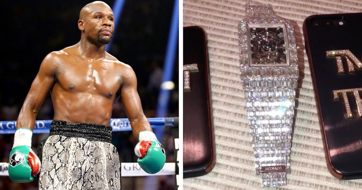 Floyd Mayweather Shows Off His Insanely Expensive Watch Collection In 7219