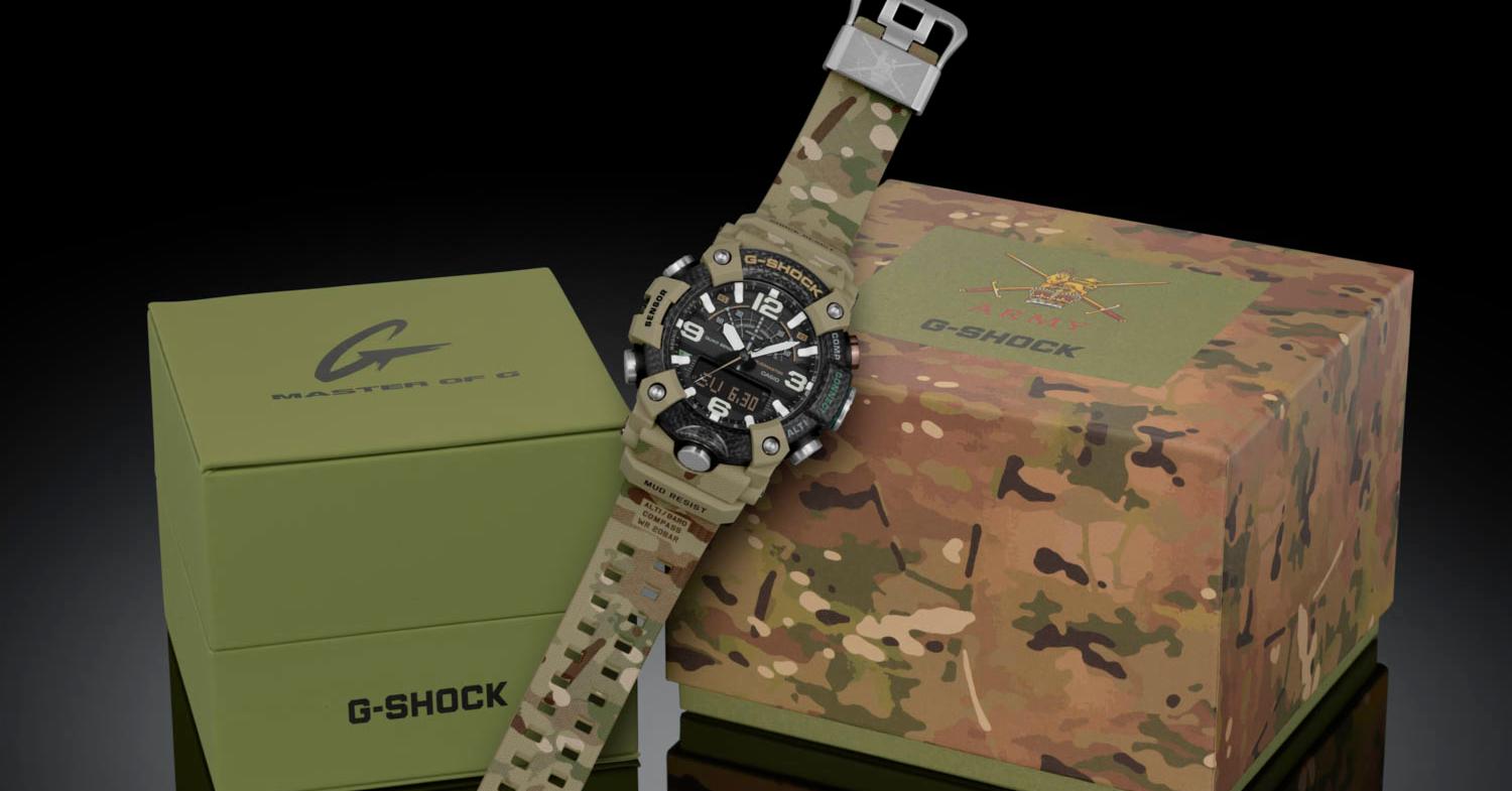 g-shock-mudmaster british army promo