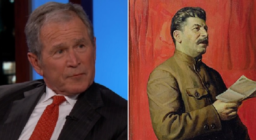 Dubya and Stalin