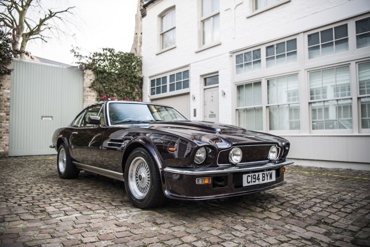 Elton John's 1985 Aston Martin Vantage is Still Standing—And For Sale ...