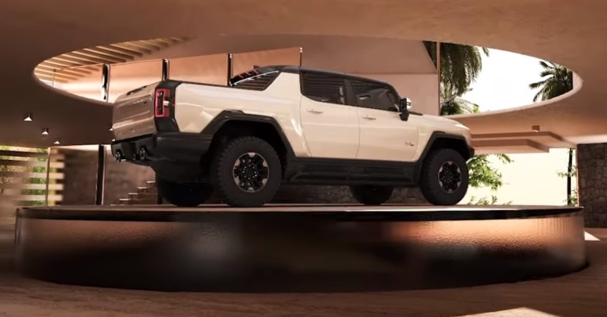 GMC x Kelly Wearstler Hummer EV Garage Promo