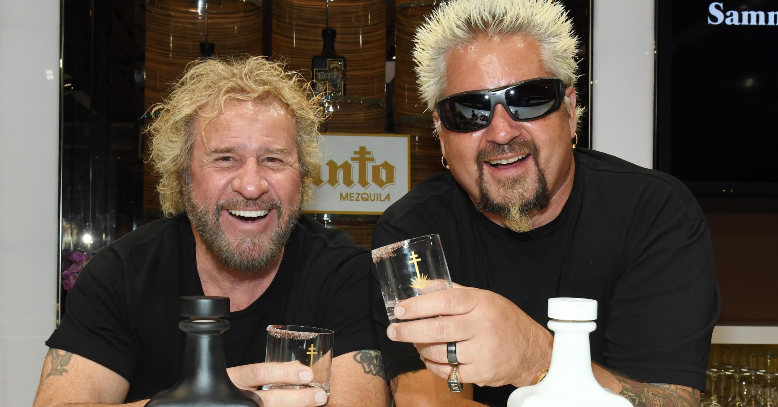 Guy Fieri Sammy Hagar Tequila Promo