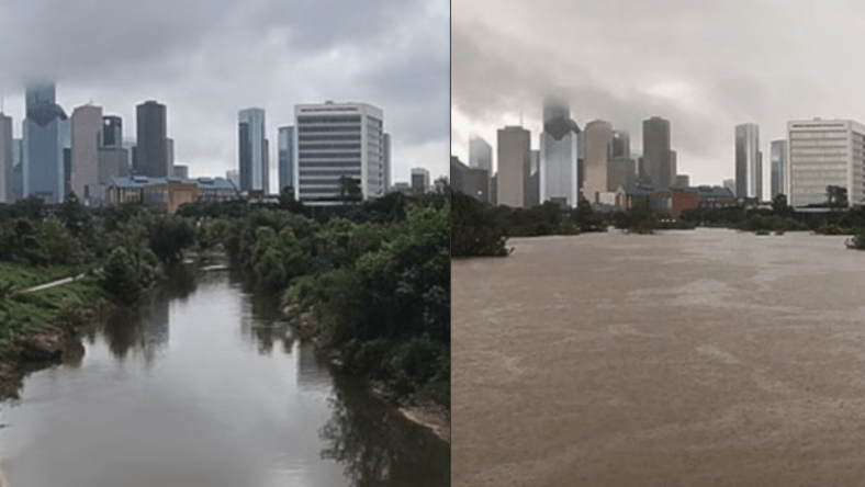 Houston Before and After