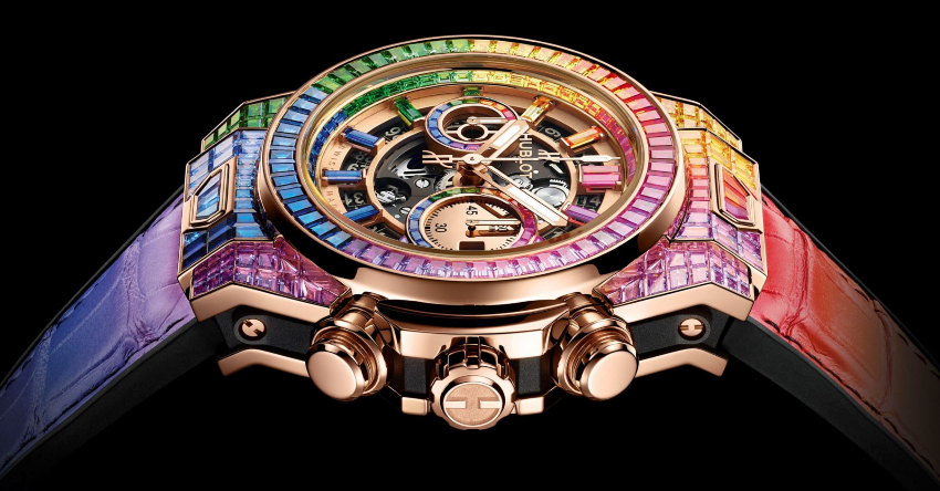 Hublot's Latest Big Bang Watch Is a Gem-Studded Rainbow of Luxury ...