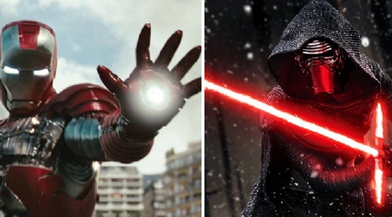 Iron Man and Kylo Ren