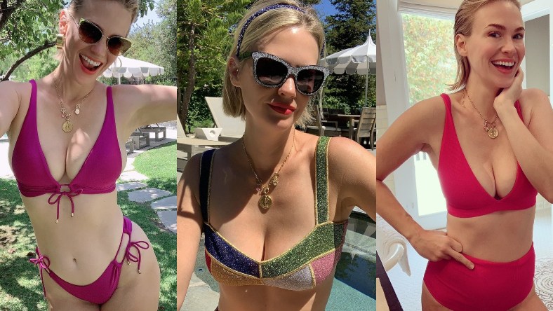 January Jones Bikini Photos Promo