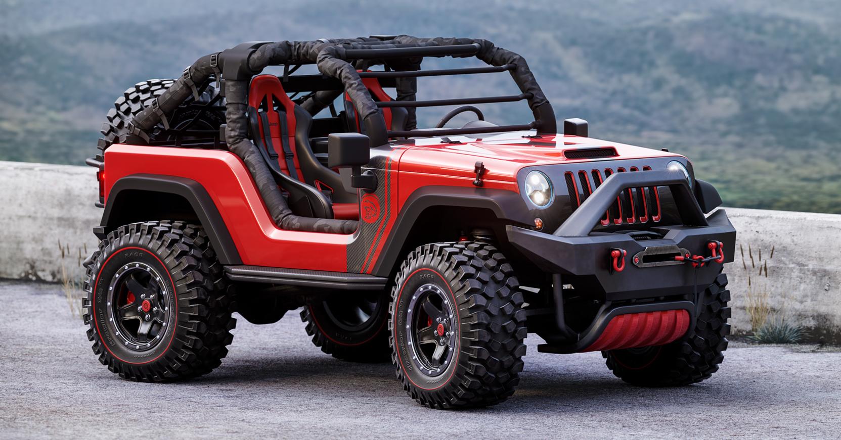 This 'Jeep Shortcut' Concept Is The OffRoad 4x4 You've Been Waiting