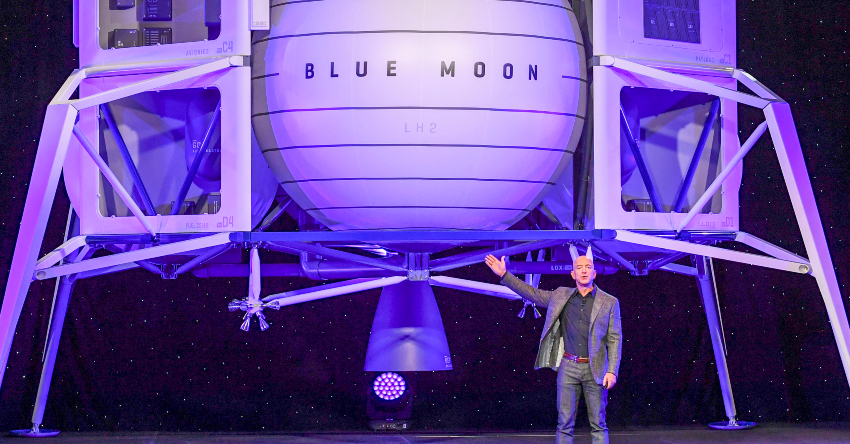 Jeff Bezos Blue Origin Promo