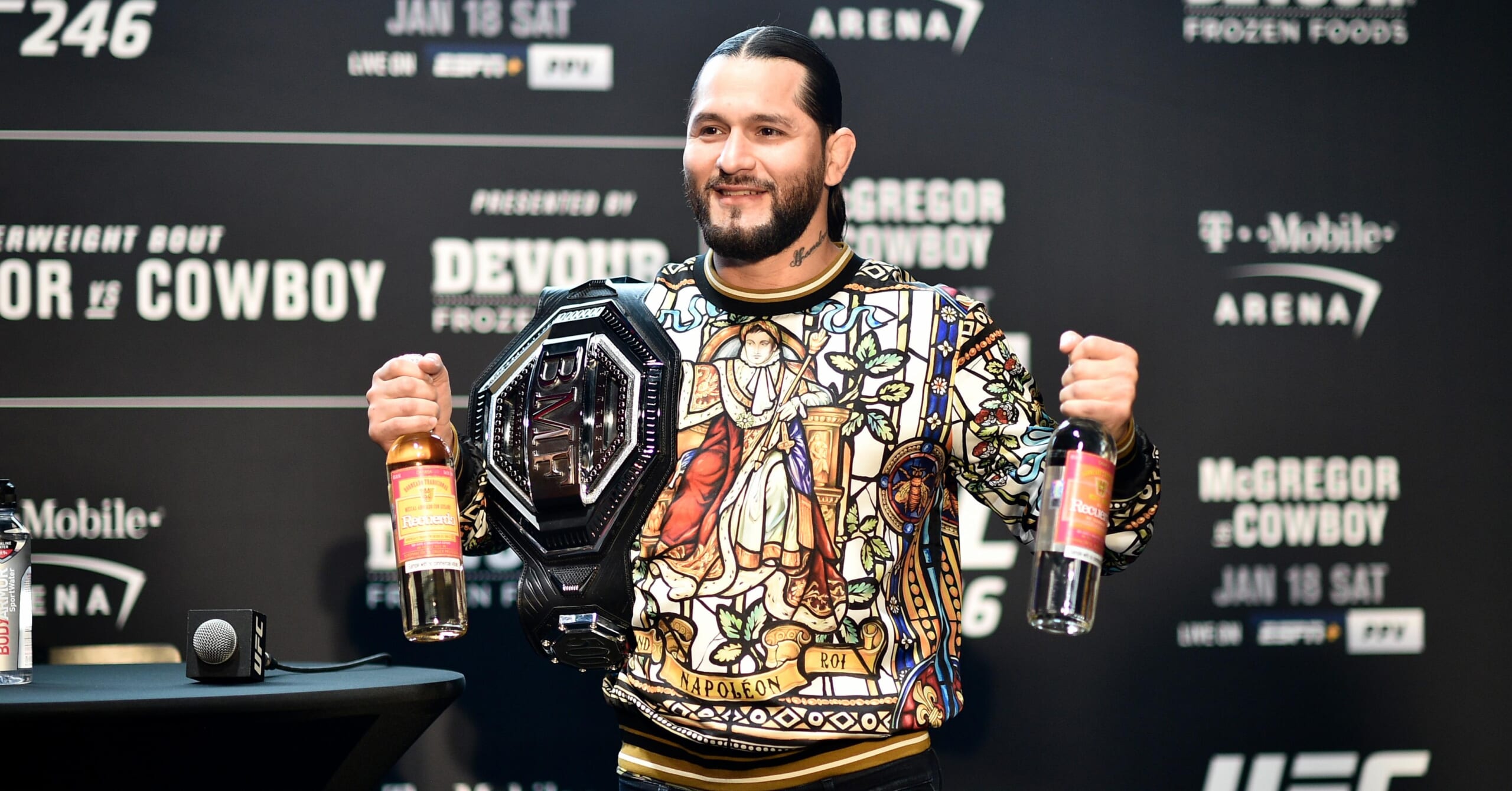 Jorge Masvidal Recuerdo Mezcal Promo