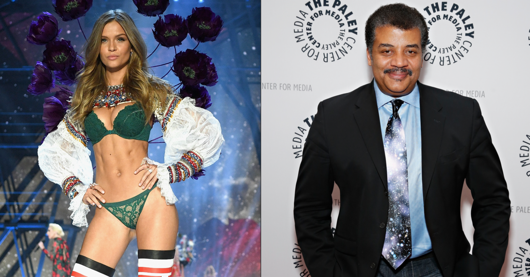 Josephine Skriver Neil deGrasse Tyson