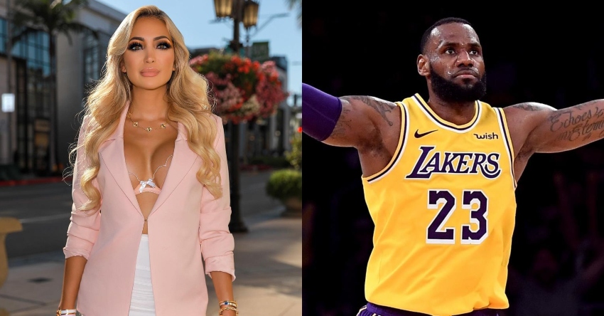 Meet The Courtside Karen In Nba Feud With Lebron James Maxim