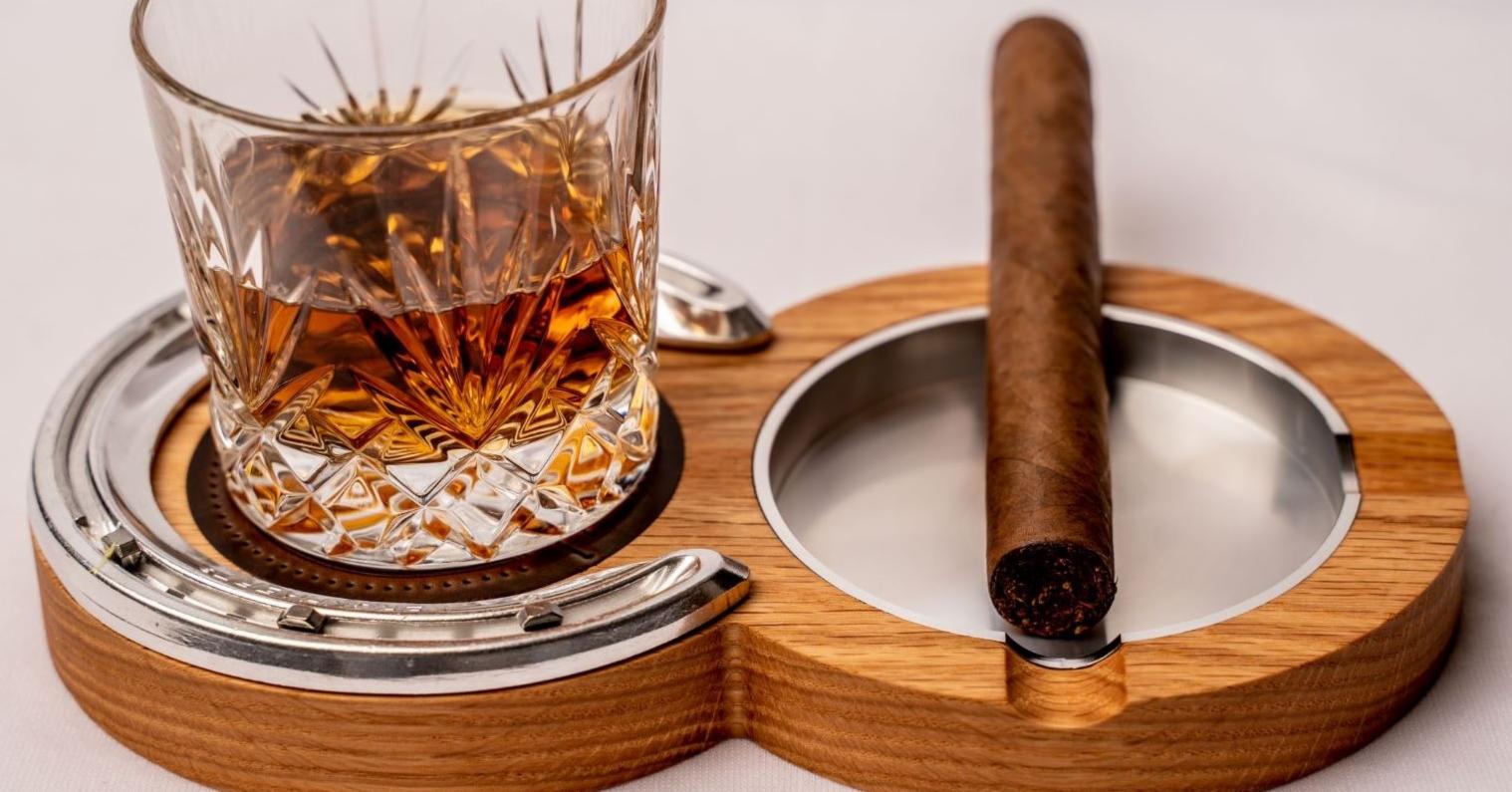 Three Cigars, One Bourbon