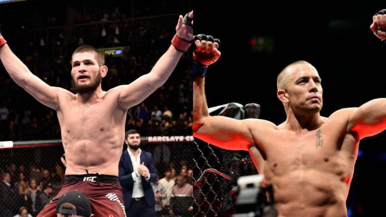 Khabib Nurmagomedov Georges St-Pierre